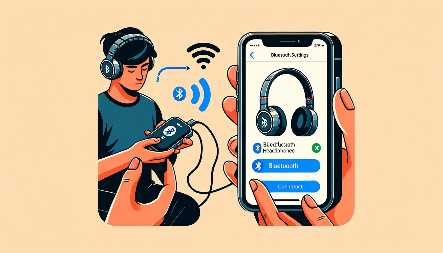 Connecting skullcandy bluetooth online headphones