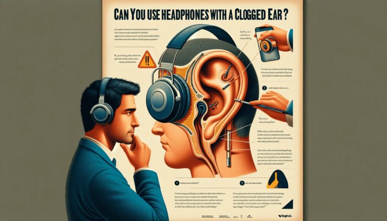 Can You Use Headphones with a Clogged Ear?