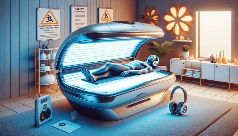 Can You Wear Headphones in a Tanning Bed?