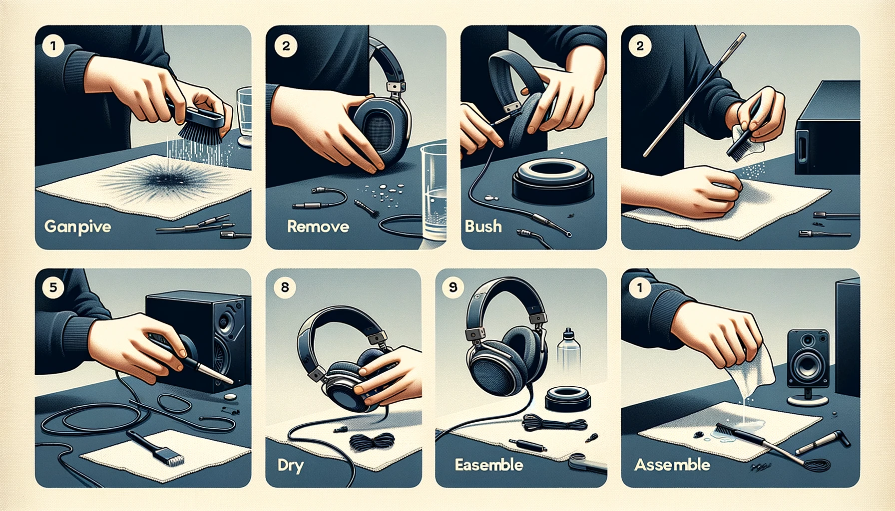 How to Clean Headphones? A Step-By-Step Guide!