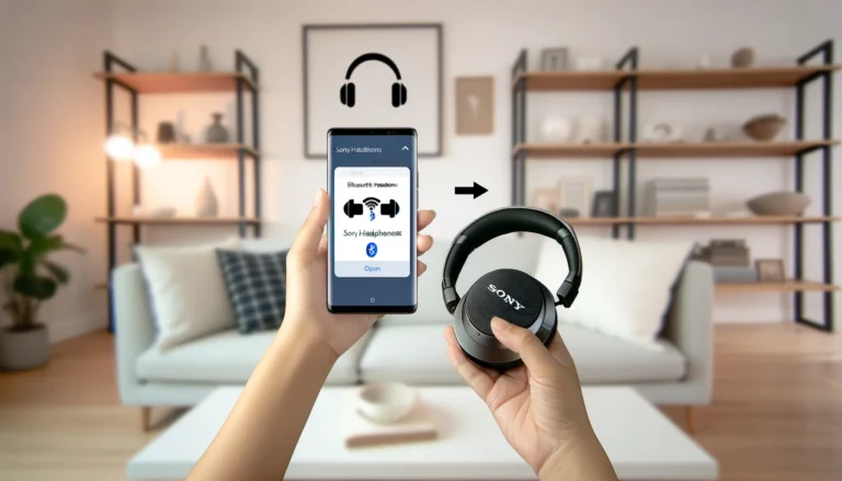 How to Pair Sony Headphones?